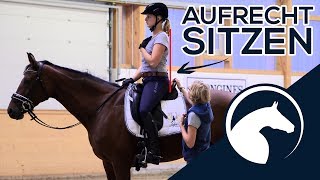 Gerader Sitz im Sattel🐴  Sitzübungen🚀 🎥Preview  ClipMyHorseTV Academy [upl. by Attenweiler]