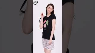 Womens Cotton Night Suit Haul  Cute Lounge Wear shop at Zebu Store sleepwear loungewear fashion [upl. by Ecirbaf]