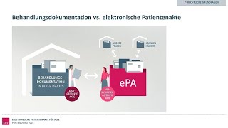 KBV bietet Fortbildung zur elektronischen Patientenakte an [upl. by Schnapp]