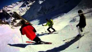 Vallee Blanche Chamonix Off Piste Skiing [upl. by Orling]