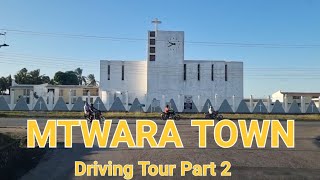 Mtwara town Driving Tour Part 2 [upl. by Artimas425]