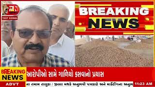 Amreli News  અમરેલી રાજુલા માર્કેટીંગ યાર્ડમાં મગફળી ખરીદીનો શુંભારંભ networknews2282 [upl. by Donn]