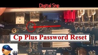 How to Reset Cp Plus DVR Password  DVR Password Reset youtubeshorts Cp Plus E1CV2 [upl. by Naashom]