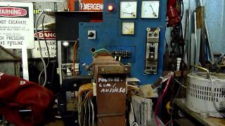 Making 50Hz Music  Welder Transformer Fun [upl. by Aneeuq407]