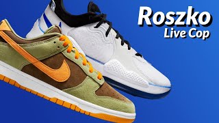 LIVE COP Nike Dunk Low Dusty Olive amp PG5 PlayStation [upl. by Ramahs]