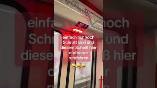 🚝🙈😅🇩🇪 bahn deutschebahn lustig [upl. by Nenney]