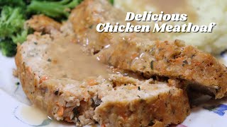 Easy Chicken Meatloaf  Ground Chicken Meatloaf Recipe  MOLCS Easy Recipes [upl. by Sneve947]