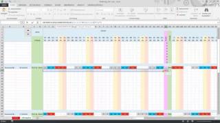 Excel Schichtplan erstellen Teil5 Krankentage zählen [upl. by Odranoel]