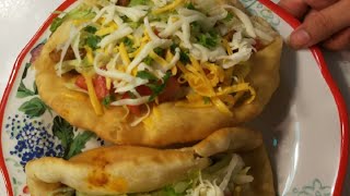 How to make Chalupa Shell Homemade Chalupa recipe [upl. by Jaynell]