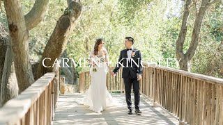 CALAMIGOS RANCH WEDDING  Malibu California [upl. by Osrock]