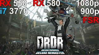 Dead Rising Remaster  RX 550  RX 580 i7 3770 [upl. by Saimon]