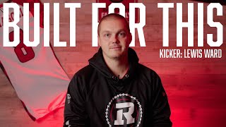 Built For This REDBLACKS Kicker Lewis Ward [upl. by Kiah]