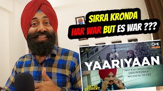 REACTION on Yaariyaan  Yes I Am Student  Sidhu Moose Wala  The KID  PRTV India [upl. by Ulrich]