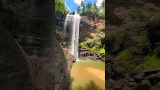 Toccoa falls waterfall in north Georgia waterfall hiking adventure georgia northgeorgia [upl. by Caesar]