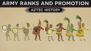 Army Ranks and Promotion Aztec History [upl. by Berne]