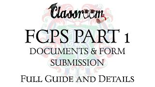 FCPS Part 1  Form Submission and Document Details  CPSP  FCPS  2023 [upl. by Lavine368]