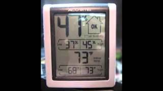 Best Review AcuRite 613 Indoor Thermometer Humidity Monitor [upl. by Angelika]