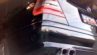 W202 C36 AMG Custom Exhaust Start and Rev [upl. by Pears]