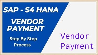 SAP Vendor Payment Process  Vendor payment Audit Discussion [upl. by Braun]