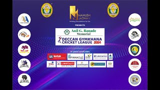 ANIL GRANADE MEMORIAL DECCAN GYMKHANA CRICKET LEAGUE 2024 l DAY 1 l [upl. by Eile]