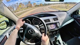 2013 Mazda Mazdaspeed3  POV Driving Impressions [upl. by Eseerehc109]