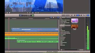 FCPX enregistrer et mixer une voixoff [upl. by Redyr]