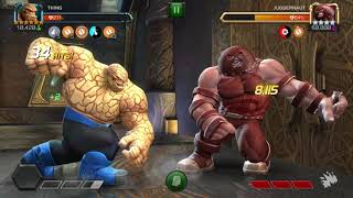 Thing vs Juggernaut ROL MCOC [upl. by Nador]