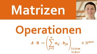 📘 Matrizen 06  Operationen Definition Matrixmultiplikation  Matrizenprodukt und Beispiele [upl. by Llieno]