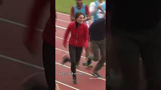 Royal THROWBACK Kate vs Will vs Harry on the running track [upl. by Anaya]