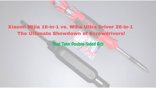 Xiaomi vs Wiha The Ultimate Screwdriver Showdown [upl. by Kcirdes]