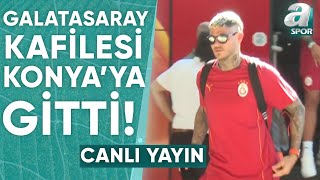 Galatasaray Süper Ligde 2 Hafta Karşılaşması İçin Konyaya Gitti  A Spor  Spor Gündemi [upl. by Liatrice]