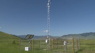 New Mesonet station records and shares weather data at CSKT Bison Range [upl. by Windham]