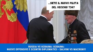 RUSSIA VS UCRAINA Ucraina nuove offensive e scontri diplomatici  Salvini vs Macron [upl. by Lilla810]