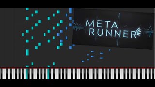 Meta Runner Season 1 Official Opening Always Running Solo Piano [upl. by Eleanore]