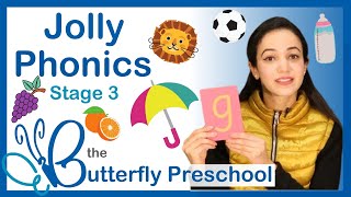 Jolly Phonics Phase 3  Teaching Phonics to Kids  GOULFB phonics [upl. by Rhodia]