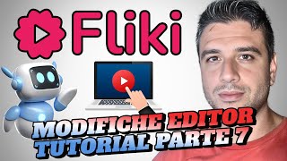 Come Usare lEditor Video di FLIKI AI Tutte le Modifiche Tutorial Parte 7 [upl. by Annia]