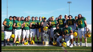 Brockport Football Wins Sixth Straight I90 Bowl Game Against Buffalo State [upl. by Siron]