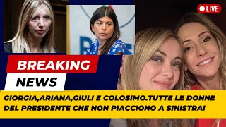 TUTTE LE DONNE DI DESTRACHE NON PIACCIONO ALLA SINISTRAALLA FACCIA DEL FEMMINISMO [upl. by Gans]