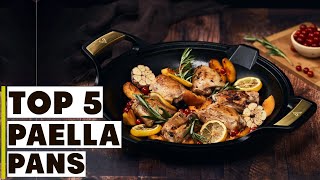 From Tradition to Innovation Ranking the Top 5 Paella Pans of the Year [upl. by Nitneuq]