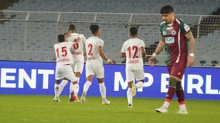 Alaeddine Ajaraie Goal vs Mohun Bagan  Mohun Bagan vs NorthEast United FC ISL 202425  HIGHLIGHTS [upl. by Nadabas]