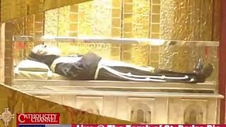 Live  The Tomb and In corrupt Body of St Padre Pio Please offer your prayers below [upl. by Divad]