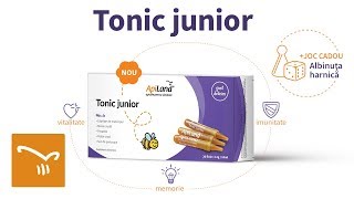 Tonic junior  aliatul copiilor pentru imunitate memorie şi vitalitate [upl. by Rhoads833]