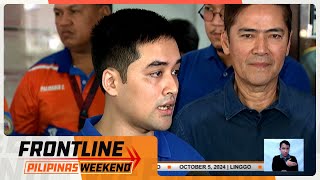 Vico Sotto naghain ng kandidatura para sa huling termino bilang mayor ng Pasig  Frontline Weekend [upl. by Bonnette743]