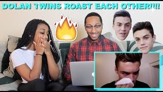 Couple Reacts  quotROASTING EACH OTHER DISS TRACKquot By the Dolan Twins Reaction [upl. by Gabe]