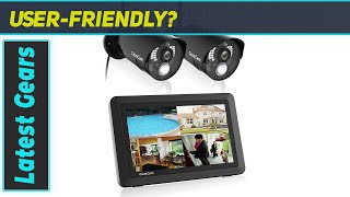 CasaCam VS802 Wireless Security Camera System Best DIY Touchscreen Surveillance Solution [upl. by Ahseela]