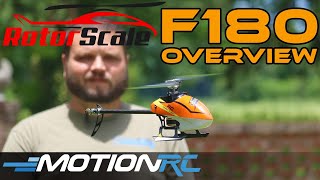 Rotorscale F180 RTF Helicopter Overview  Motion RC [upl. by Netsreik220]