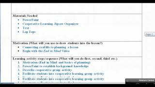 Lesson Plan With Examples Video [upl. by Arrol]