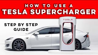 How To Use a Tesla Supercharger  Beginners Guide [upl. by Inman]