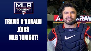 Travis dArnaud joins MLB Network after the game [upl. by Geminian182]