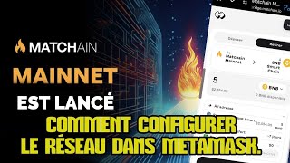 MATCHAIN  LE RÉSEAU PRINCIPAL DE MATCHAIN EST EN LIGNECOMMENT CONNECTER VOTRE PORTEFEUILLE 🎉🔥 [upl. by Abehsile]